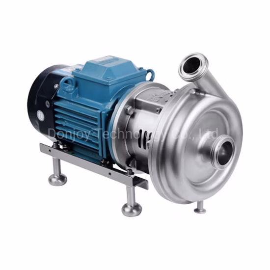 Pompe auto-amorçante de pompe à eau de pompe centrifuge à plusieurs étages d'étape unique d'acier inoxydable de haute qualité